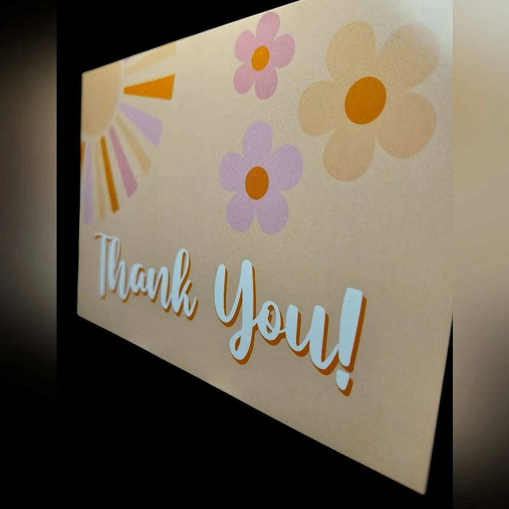 25ct. 4x6 Thank You Cards ✨️PRICE FIRM✨️🦋LAST ONE